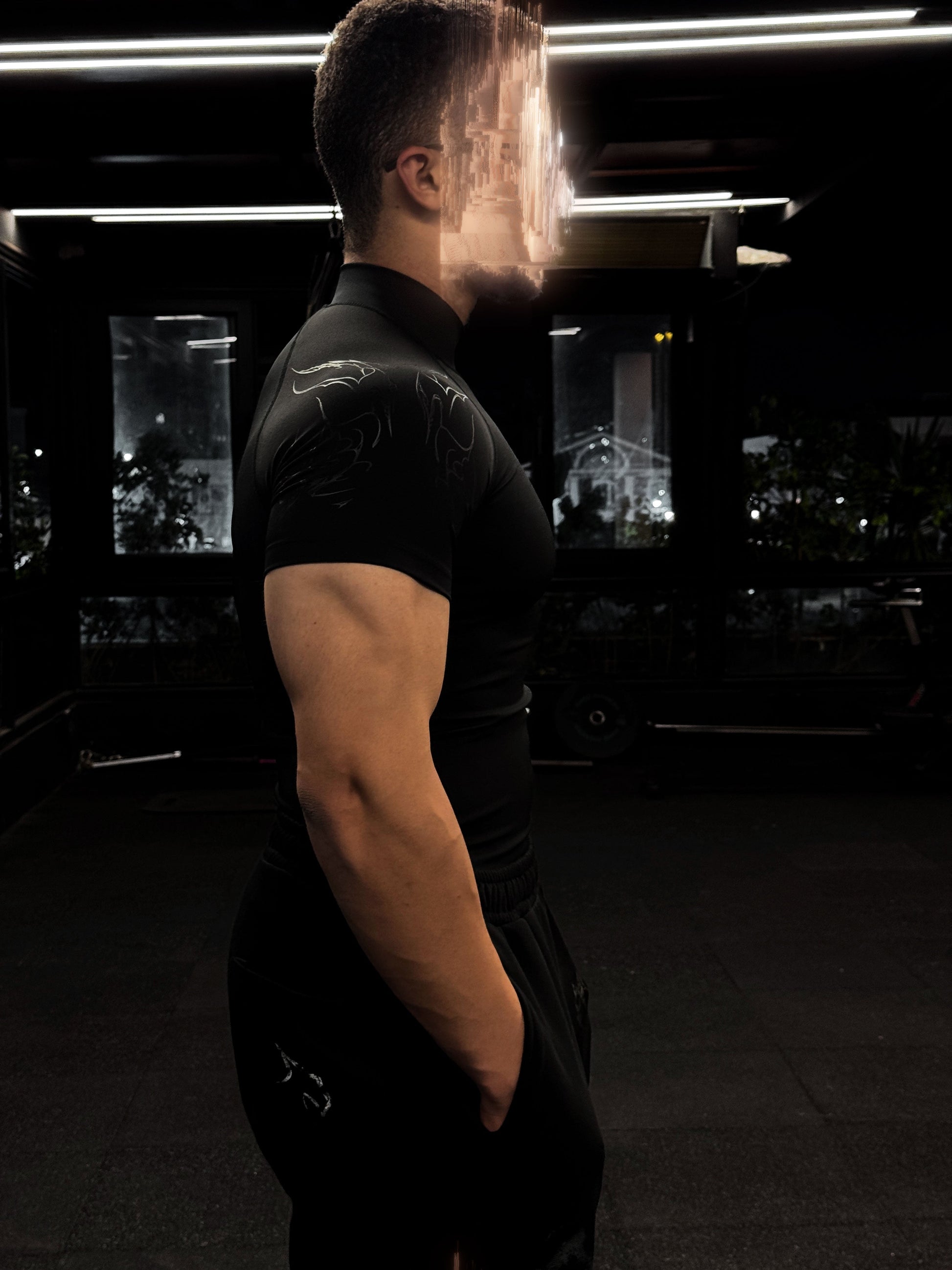 Reborn. High Neck Compression [Black] Sphinx Fit 