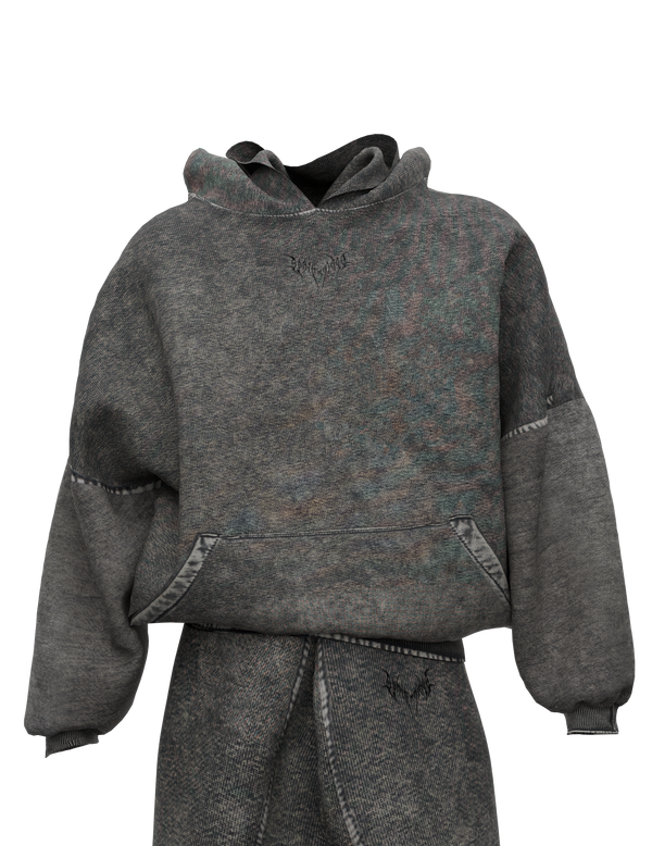 VOID Basic Oversized Hoodie [Ash Gray]