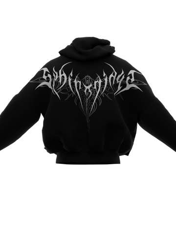 VOID Oversized Hoodie [Black]