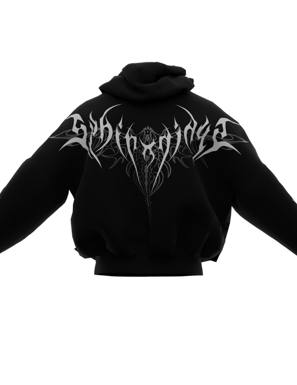 VOID Oversized Hoodie [Black]