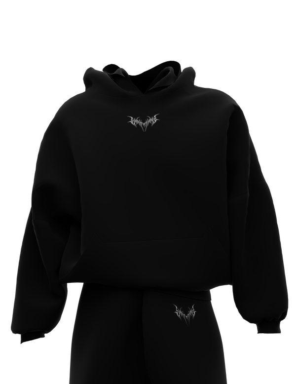VOID Basic Oversized Hoodie [Black]