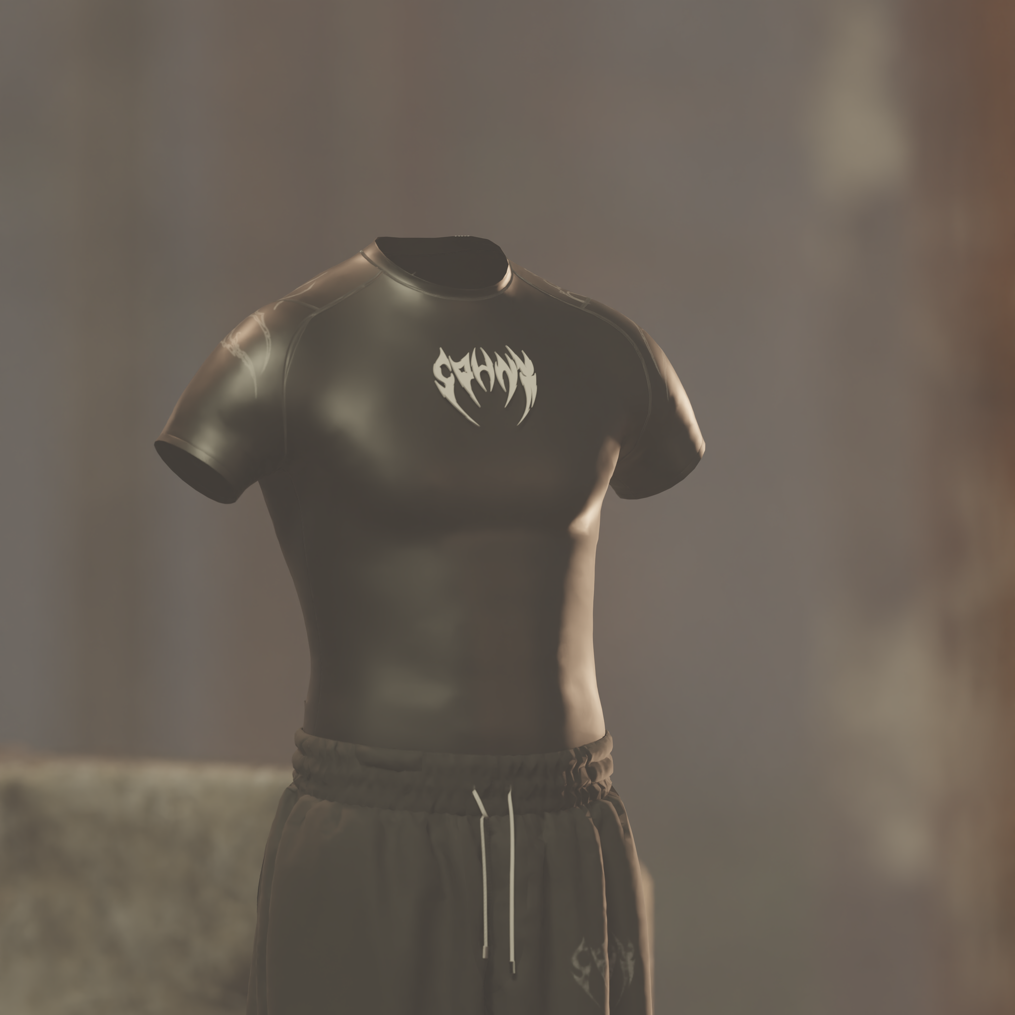 Reborn. Shortsleeve Compression [Black] Sphinx Fit 