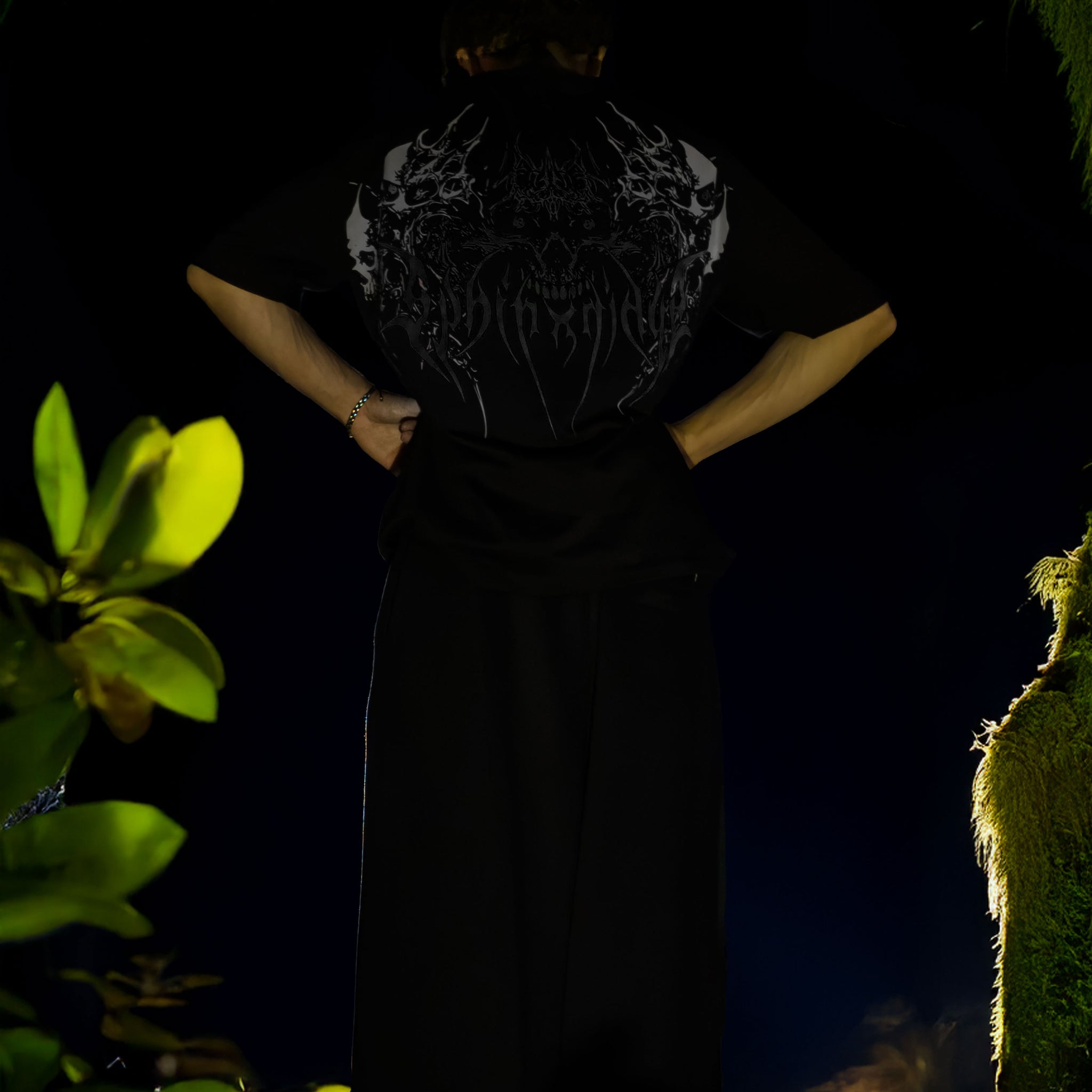 Skull Veil Pump Cover - DARK