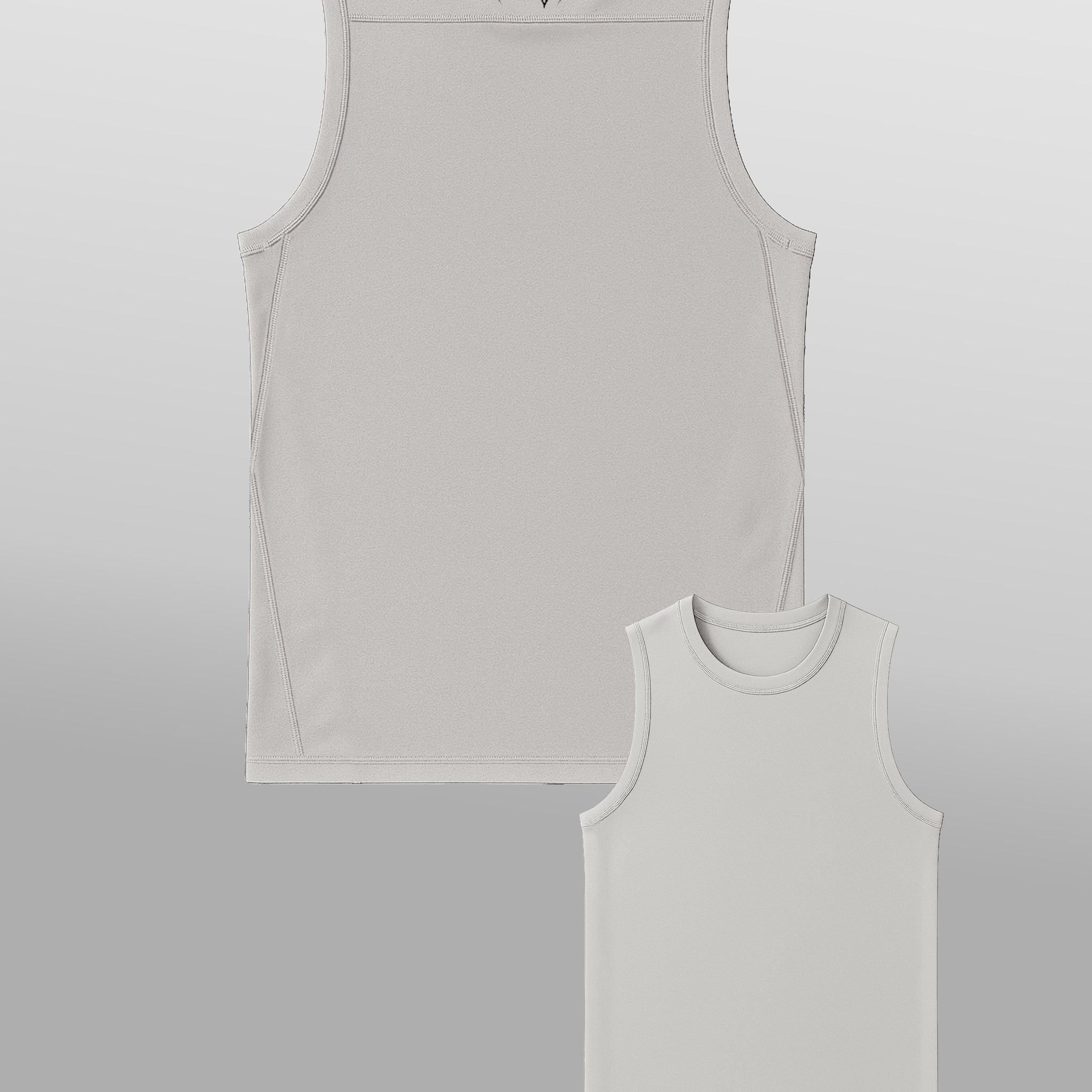 Voidskin Sleeveless Compression - Off White Sphinx Fit 