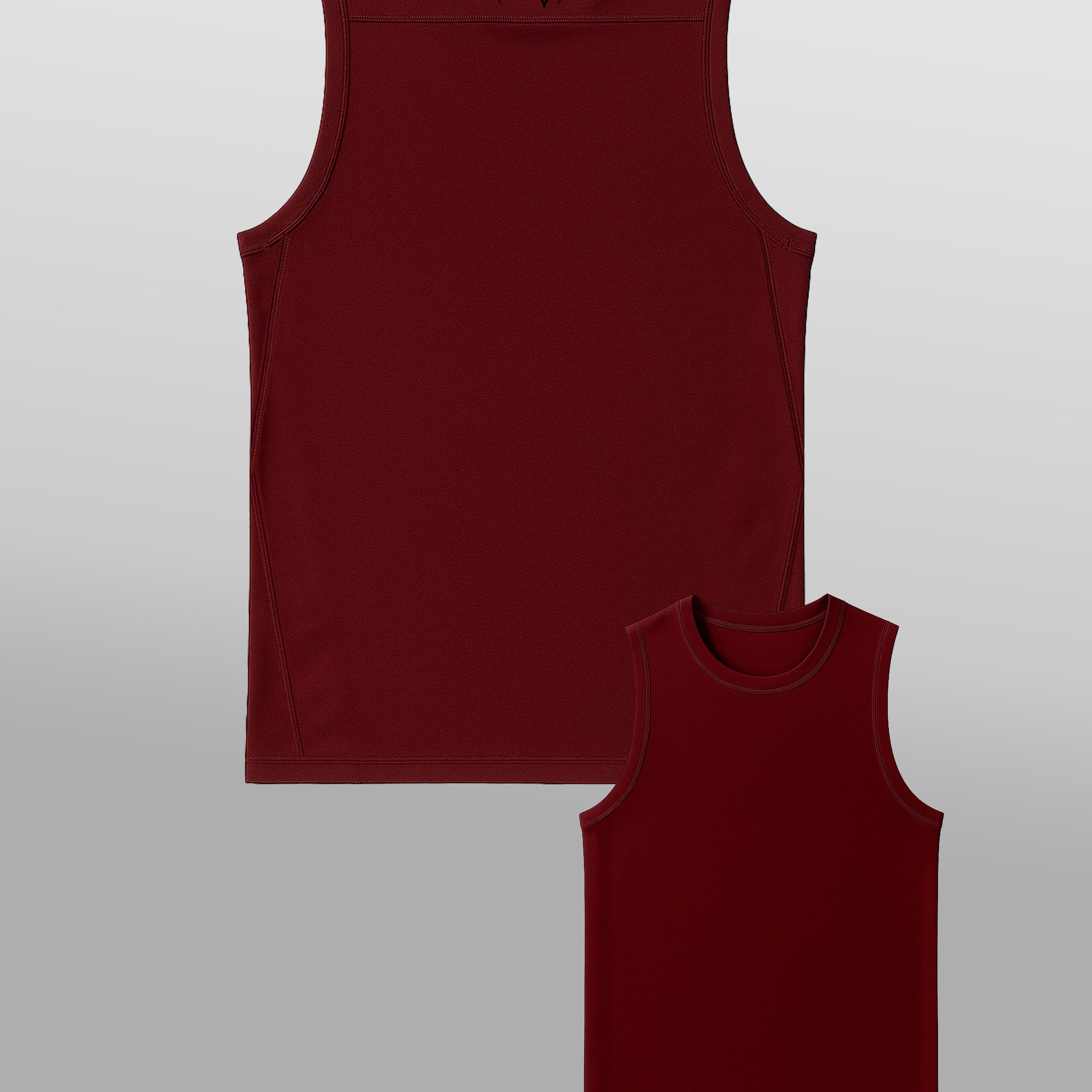 Voidskin Sleeveless Compression - Crimson Red Sphinx Fit 