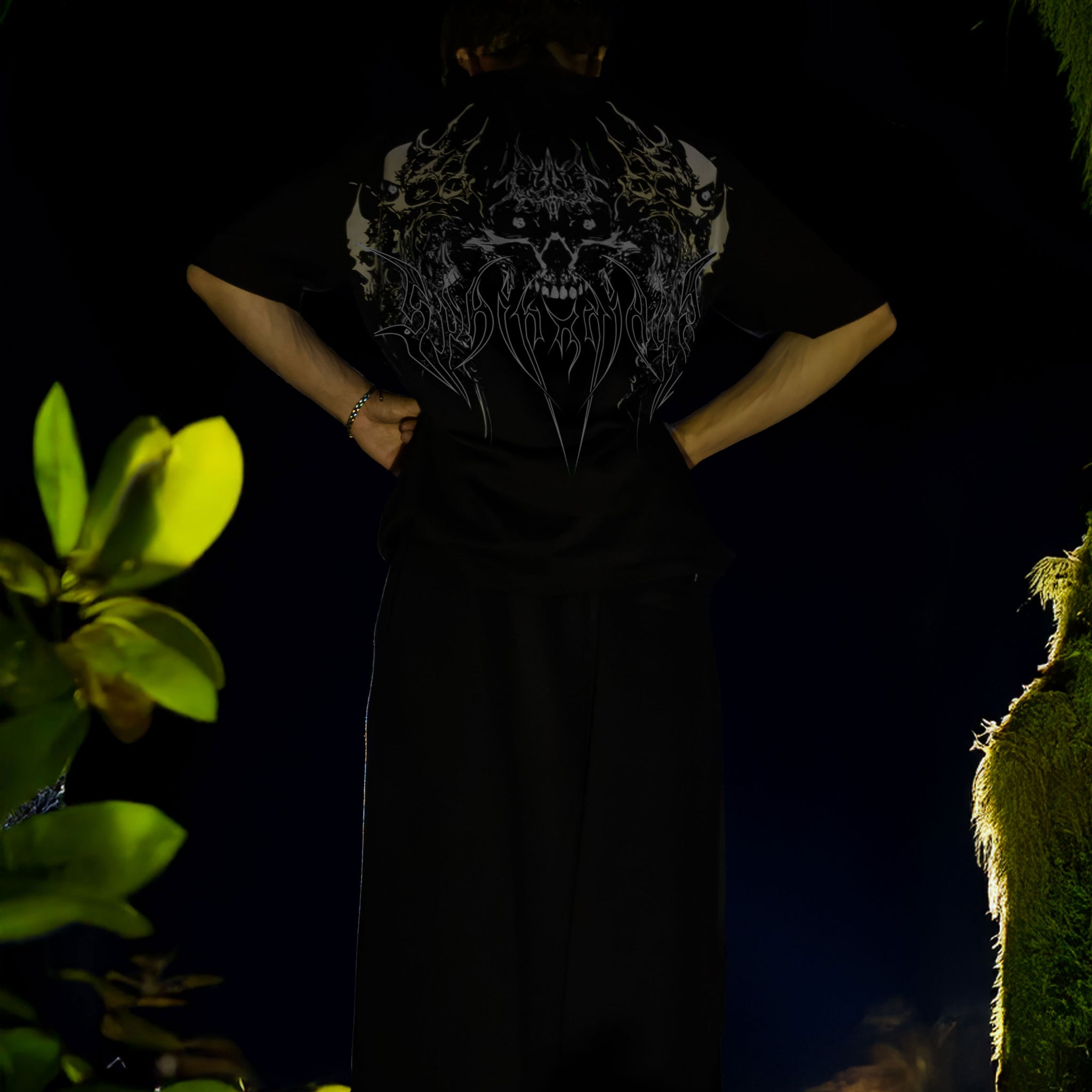 Skull Veil Pump Cover - SHADOW