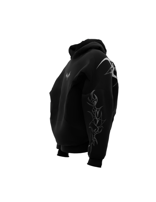 VOID Oversized Hoodie [Black]