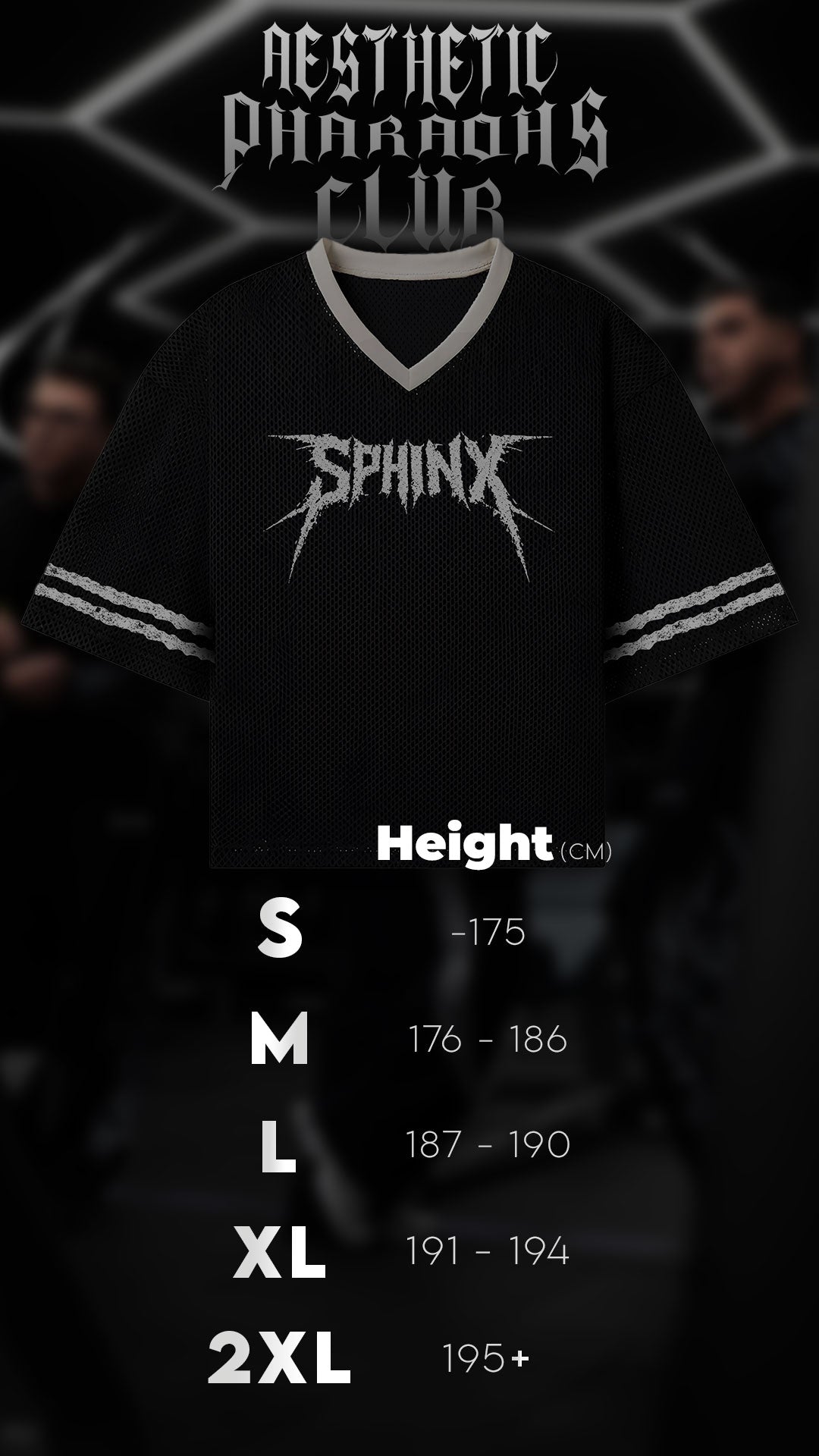 Cropped Oversized Jersey - Black - Performance Wear - Sphinx Fit